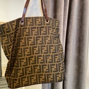 Fendi Zucca Monogram Vintage Tote